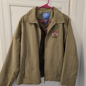 Charles River Apparel Tan Blazer Jacket